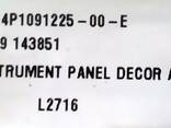 1091225-00-E Garniture décorative pour tableau de bord (bois) Tesla modèle 3 1091225-00-F