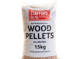 Biomass wood pellets