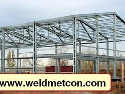Building steel structurs, pipe structures / weldmetcon. com /