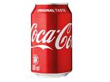Coca cola soft drink 330 ml / Coca cola 33 cl can - photo 1