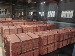 Copper Cathodes "Electrolytic Class A" (Purity 99.97% - 99.99%)