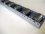 Gravity carrier Rollers, Galvanized Steel Roller, Roller conveyors Pallet Roller 50х1,5mm - фото 4