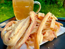 Кальмар Перуанский сушеный копченый закуска к пиву 100г