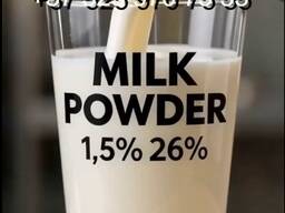 Lait écrémé en poudre 1,5%-26% vente en gros de lait entier en poudre et Livraison DAP DDP