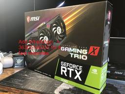 M S I N'VIDIA Ge'Force RTX 3080 GAMING X TRIO