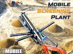 FTS-1560 ГУСЕНИЧНЫЙ ГРОХОТ 500-600 Т/Ч СО СКЛАДА