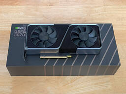 NVIDIA GeForce RTX 3070 Founders Edition The GeForce RTX 3070 is powered by Ampere—NVIDIA'