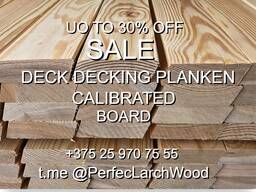 Larch Wood and Plywood Birch sale from a warehouse in Europe up to 30% off