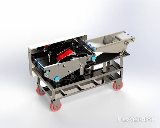 Product coating machine (solid coating). Turkey