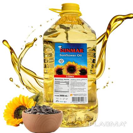 Refined and crude sunflower oiil, wholesale and retails
