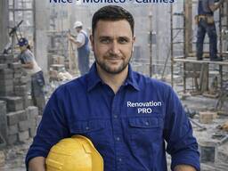 Ремонт и отделка помещений под ключ Ницца • Канны • Монако