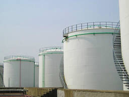 Reservoirs de stockage en acier, silos
