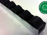 Roller track flow rail roller gravity conveyor rail type 100/33 L=2000mm