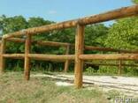 Rounded poles (pins, logs, bars ) made of pine. - photo 4
