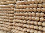 Rounded Pine Poles, diameter - 100mm , length - 3660mm - photo 2