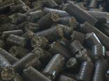 Sunflower husk pellets, grain waste pellets, sunflower meal for sale - фото 1