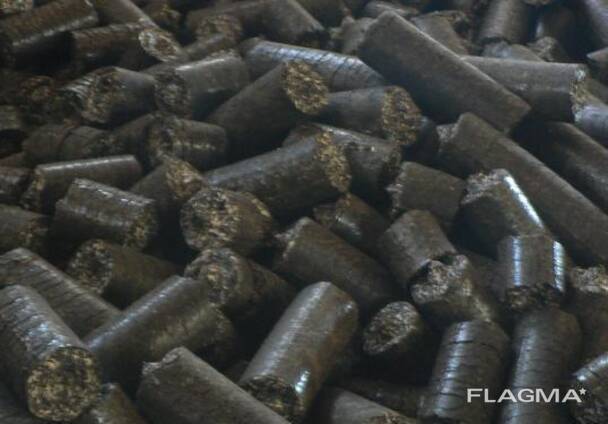 Sunflower husk pellets, grain waste pellets, sunflower meal for sale