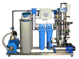 Systèmes modulaires de traitement de l'eau sur cadres en acier inoxydable