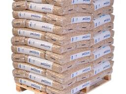 Wood pellets, premium quality, ena1 approved, in 15kg bags in all language text